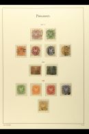 PRUSSIA 1850 - 1867 Mint And Used Collection On Printed Pages With 1850/6 Mint And Used Vals To 4s, 1857 Set Used,... - Andere & Zonder Classificatie