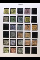 BADEN VERY FINE TO SUPERB USED Small Collection Of Stamps, The Imperfs All With 4 Margins, The Rest With Full... - Other & Unclassified