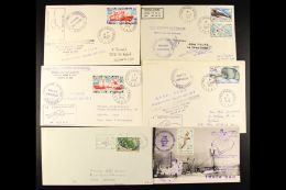 TAAF 1965-79 COVERS AND CARDS COLLECTION All Bearing Stamps Tied By TERRE ADELIE, ILES ST PAUL ET AMSTERDAM, Or... - Otros & Sin Clasificación