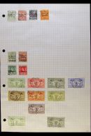 NEW HEBRIDES 1908-1979 All Different FINE USED Collection On Pages. Note 1908 Set To 50c; 1911 KEVII ½d... - Other & Unclassified