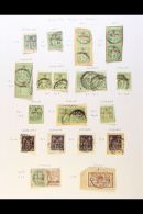 MOROCCO Late 19th/early 20th Century Collection Assembled For POSTMARKS. With A Few FRANCE Forerunners (20c... - Other & Unclassified