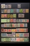GUIANA 1887-1947 USED COLLECTION On Album Pages, Includes Lovely Example Of 1887 0f.25 On 30c Ceres, Used On Small... - Other & Unclassified