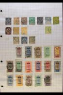 FRENCH SUDAN 1894-1942 All Different FINE USED Collection On Pages. Note 1894 "Tablet" Set To 40c Plus 1f; 1900... - Other & Unclassified