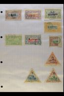 COTE DES SOMALIS 1894-1966 All Different FINE USED Collection On Pages. With 1894-1900 Set To 1f (Yvert 6/17) And... - Other & Unclassified