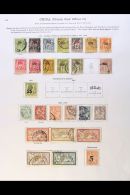 CHINA 1894 - 1906 Fine Used Collection With 1894 Vals To 5fr, 1900 "25" Surch On 1fr, 1902-06 Set & 1903 5c On... - Autres & Non Classés