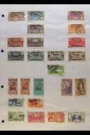 AFRIQUE EQUATORIALE 1936-1958 All Different FINE USED Collection On Pages. With 1936 (Congo Overprinted) Range To... - Autres & Non Classés