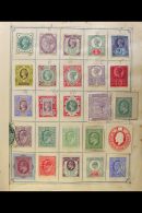 1840-1910 OLD TIME COLLECTION A Delightful "Old Time" Mint & Used Collection Presented In A Green "OPPEN's"... - Other & Unclassified