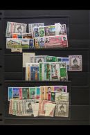 BRITISH COMMONWEALTH 1940's-1980's NEVER HINGED MINT RANGES On Stock Cards, Stock Pages & In Packets, Inc... - Sonstige & Ohne Zuordnung