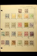 WORLD 'H' TO 'W' COUNTRIES. 19th Century To 1950's Mint & Used Mostly All Different Stamps On Leaves, Inc... - Andere & Zonder Classificatie