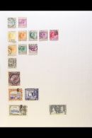 BRITISH EUROPE 1880's-1980's Mint & Used Chiefly All Different Collection On Leaves, Inc Cyprus, Gibraltar,... - Other & Unclassified