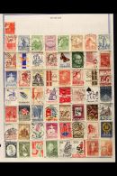 COUNTRIES G - I VERY FINE USED COLLECTION On A Stack Of Loose Album Pages, All Different And Spanning The... - Other & Unclassified