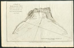 1787 MAP - CELEBES (INDONESIAN SULAWESI) "A Draught Of BONTHIAN BAY, Situated About 30 Leagues To The SE Of... - Otros & Sin Clasificación