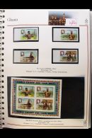 EXHIBITIONS 1980 LONDON INTERNATIONAL STAMP EXHIBITION Never Hinged Mint Collection On Special Pages In An Album,... - Non Classificati