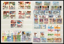 OLYMPICS - 1984 LOS ANGELES NEVER HINGED MINT COLLECTION On Stockpages. An Attractive All Different Worldwide... - Sin Clasificación