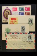 ROYALTY 1953 QEII CORONATION  COVER COLLECTION. An Extensive, Chiefly All Different, Commonwealth Countries Cover... - Sin Clasificación