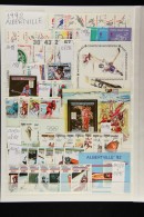 WINTER OLYMPICS (1992 ALBERTVILLE) An Attractive All Different Worldwide Thematic Collection Of Never Hinged Mint... - Non Classés
