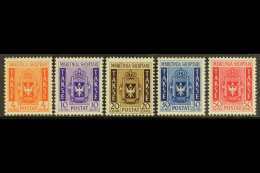 WWII ITALIAN OCCUPATION OF ALBANIA - 1940 POSTAGE DUE Complete Set, Sassone S. 9 , Very Fine Lightly Hinged Mint.... - Unclassified