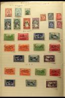 1914-1939 FINE MINT All Different Collection. Note 1924 Red Cross Set, 1925 Return Of Government Set, 1925... - Albanië