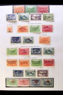 1922-37 VIRTUALLY COMPLETE MINT COLLECTION Presented On Printed Pages. Includes A Virtually Complete Run From The... - Albanië