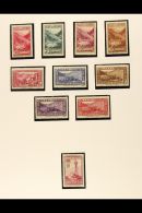 FRENCH 1932-1965 FINE MINT COLLECTION Neatly Presented On Album Pages. Includes 1932-33 Pictorial Range With Most... - Otros & Sin Clasificación