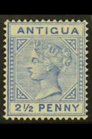 1884 VARIETY 2½d Ultramarine, Wmk Crown CA, Variety "Large 2 In ½ With Slanting Foot" - (Type B), SG... - Other & Unclassified