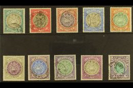 1903-07 CC Watermark Set, SG 31/40, Fine Cds Used (10 Stamps) For More Images, Please Visit... - Sonstige & Ohne Zuordnung