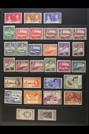 1937-52 MINT KGVI COMPLETE COLLECTION Presented On A Stock Page. Includes A Complete Run From The Coronation To... - Altri & Non Classificati
