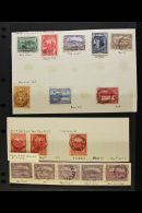 TASMANIA 1899-1912 Mint And Used Collection Which Includes 1899-1900 Set Of 8 Used, 1902-05 ½d Both Perfs... - Other & Unclassified