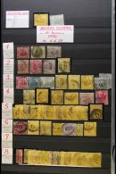 WESTERN AUSTRALIA POSTMARKS COLLECTION. A 19th Century To About 1930 Fine To Very Fine Assembly On Stock Pages,... - Otros & Sin Clasificación