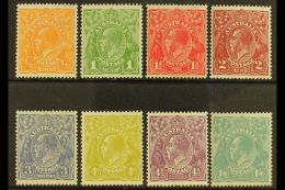 1926 Geo V, "Heads" Set Complete, SG 85/93, Very Fine And Fresh Mint. (8 Stamps) For More Images, Please Visit... - Andere & Zonder Classificatie