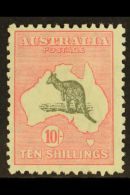 1931-36 10s Grey & Pink Roo, SG 136, Fine Mint, Lovely Fresh Colour. For More Images, Please Visit... - Sonstige & Ohne Zuordnung