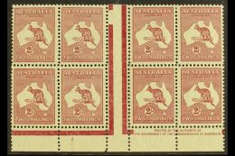 1931-36 2s Maroon Kangaroo, SG 134, A Superb "PRINTED BY AUTHORITY OF THE GOVERNMENT OF THE COMMONWEALTH OF... - Other & Unclassified