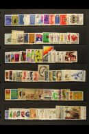1966-1989 COMPREHENSIVE NEVER HINGED MINT COLLECTION On Stock Pages, ALL DIFFERENT, Se-tenant Where Appropriate,... - Altri & Non Classificati