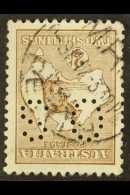 OFFICIAL 1915-28 2s Brown With WATERMARK INVERTED Variety, SG O49w, Fine Cds Used, Nice Centering, Small Pale Spot... - Altri & Non Classificati