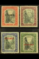 1921 Staircase Set Wmk Script, Ovptd "Specimen", SG 111s/114s, Very Fine Mint (4 Stamps) For More Images, Please... - Autres & Non Classés