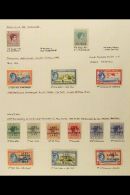 1937-52 EXTENSIVE VFM KGVI COLLECTION Neatly Presented On Written Up Album Pages. Includes 1938-52 Definitive Set... - Otros & Sin Clasificación
