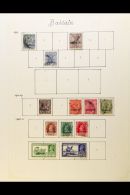 1933-1964 ALL DIFFERENT COLLECTION On Leaves, Mint Or Used, Inc 1938-41 Vals To 10r Mint And 15r (minor... - Bahreïn (...-1965)