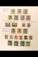 1882-1969 MINT AND USED COLLECTION On Album Pages, Includes 1882-86 Set To 1s Used Plus 3d, 4d, And 1s Mint,... - Barbades (...-1966)