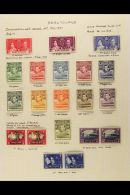 1937-49 COMPLETE KGVI MINT COLLECTION On Album Pages, A Complete Basic Collection, SG 15/41. Lovely Quality (30... - Other & Unclassified