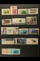 1990-1993 COMPLETE SUPERB NEVER HINGED MINT COLLECTION On A Stock Page, All Different, Complete From 1990... - Bermudas