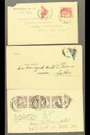 1938-1941 BISECTS ON COVERS GROUP An Unusual Collection Of Commercial Covers & Wrappers Bearing Various... - Bolivien