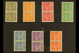 CONDOR 1927 "Syndicato Condor" Complete Set, Michel C1/C7, As Fine Mint Horizontal Pairs, One Stamp Of Each Value... - Other & Unclassified