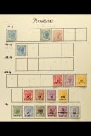 1866-1911 FINE MINT COLLECTION Neatly Presented On Album Pages. Includes 1865 (no Wmk) 1d Unused, 1872-79 (CC)... - Honduras Británica (...-1970)