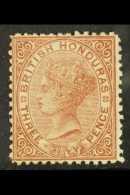 1872 3d Chocolate, Wmk CC, Perf 12½, SG 8, Very Fine Mint. For More Images, Please Visit... - Honduras Británica (...-1970)