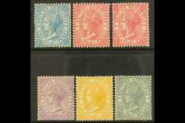 1882 Complete Set To 1s Grey, Wmk CA, SG 17/22 Very Fine And Fresh Mint. (6 Stamps) For More Images, Please Visit... - Honduras Britannico (...-1970)