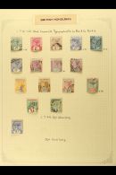 1891-1901 1c To $2 Complete Values, Wmk Crown CA, With Both 10c Colours And 24c Shades, SG 51/64, 60a, 66, Good To... - Brits-Honduras (...-1970)