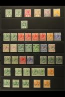 1891-1937 VERY FINE MINT COLLECTION Neatly Presented On Stock Pages. Includes 1891 QV Range To 24c, 1904-07 1c,... - Britisch-Honduras (...-1970)