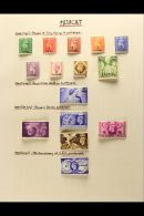 1948-50 SUPERB MINT COLLECTION Beautifully Written Up On Pages, Includes 1948 Set Of 9, 1950-55 Set Of 6, 1952-54... - Bahrein (...-1965)