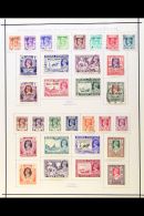 1937-61 ALL DIFFERENT COLLECTION A Mint Or Used Collection On Album Pages, Includes 1937 Set To 1r Used, 1938-40... - Birmanie (...-1947)