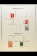 JAPANESE OCCUPATION 1942-1944 FINE MINT COLLECTION On Leaves, All Different, Inc 1942 ½a On 2s, 1r On 10s... - Birmanie (...-1947)